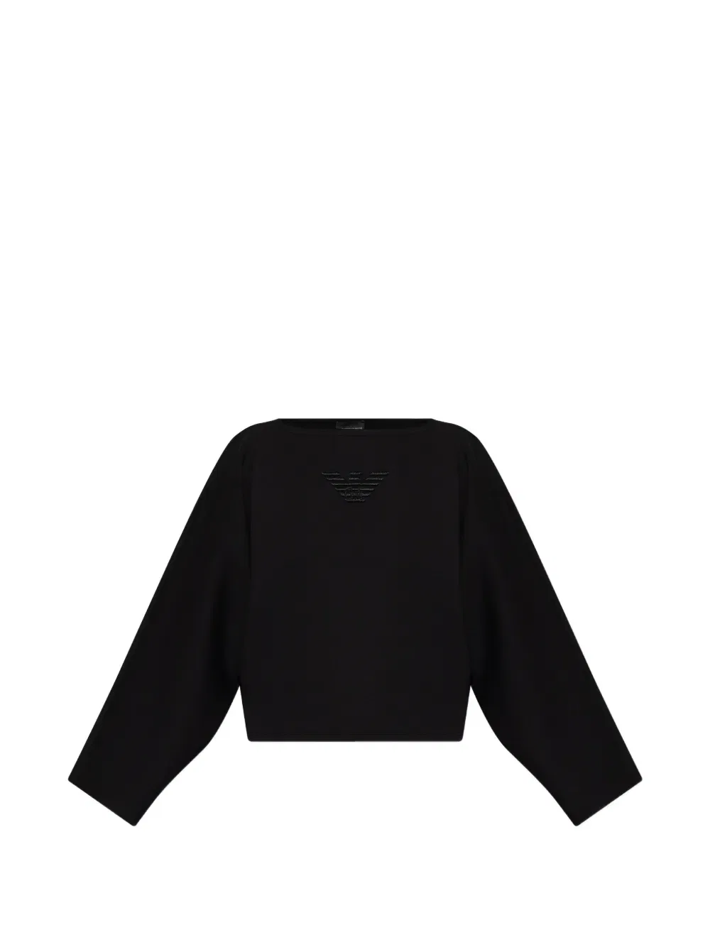 Толстовка с логотипом Emporio Armani, черный