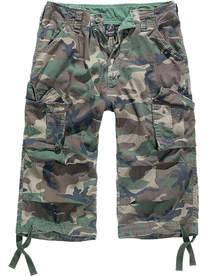 

Тканевые шорты Brandit Shorts, цвет olive camo