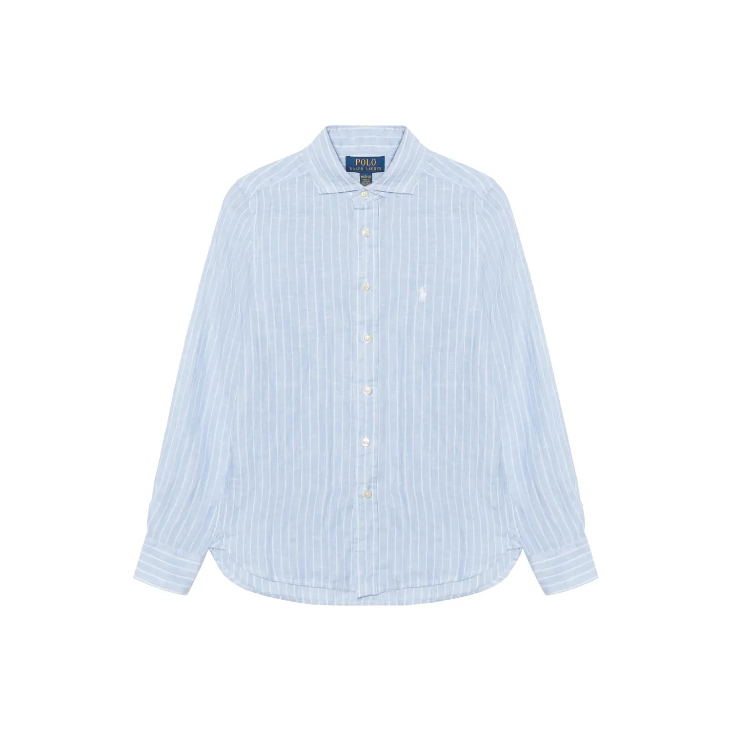 

Polo Ralph Lauren Рубашка SS25 Stripes для детей, синяя, для осени, лета и весны