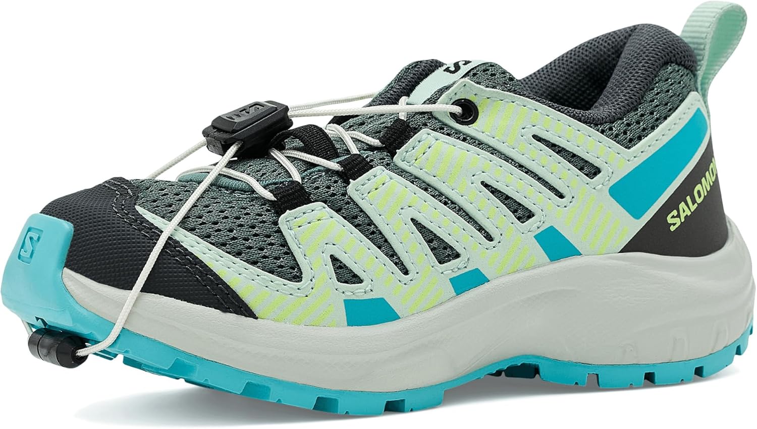 

Детские кроссовки Salomon Unisex-Child Xa Pro V8 (для малышей и детей постарше), North Atlantic/Metal/Blue Curacao