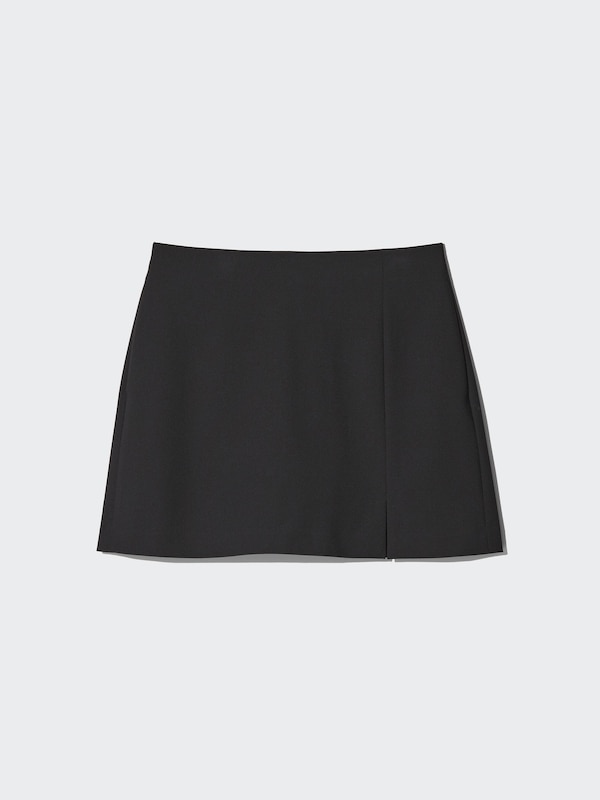 Юбка-шорты с разрезом Uniqlo, 09 black — фото 3
