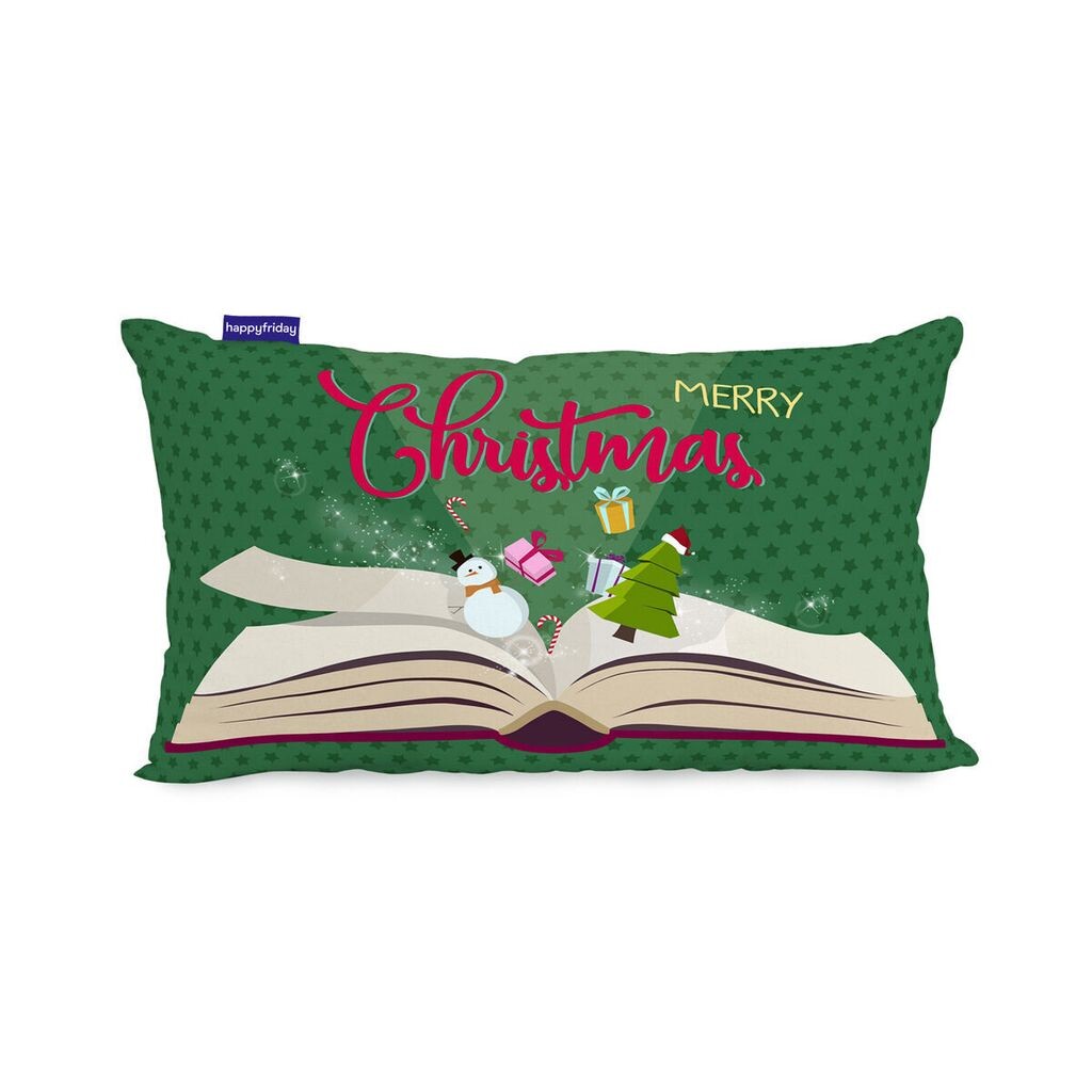 

Чехол на подушку HappyFriday XMAS разноцветный 50 х 30 см