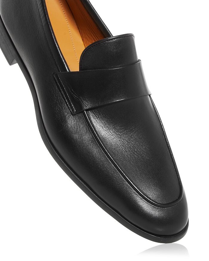 Мужские лоферы с передним носком Magnanni Heros, черный — фото 3