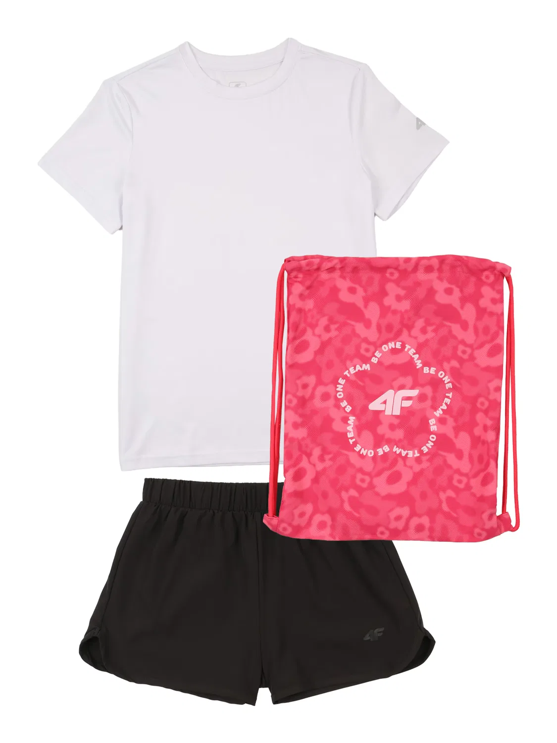 Детский спортивный костюм 4F Junior APPAREL в черном и белом цветах