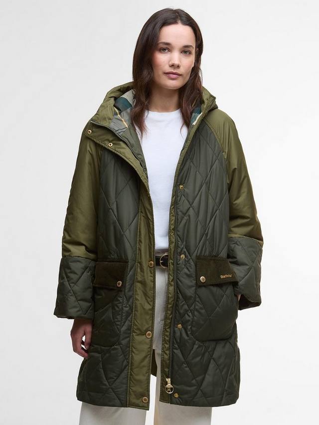 

Куртка Elspeth стеганая Barbour, Olive/Moss