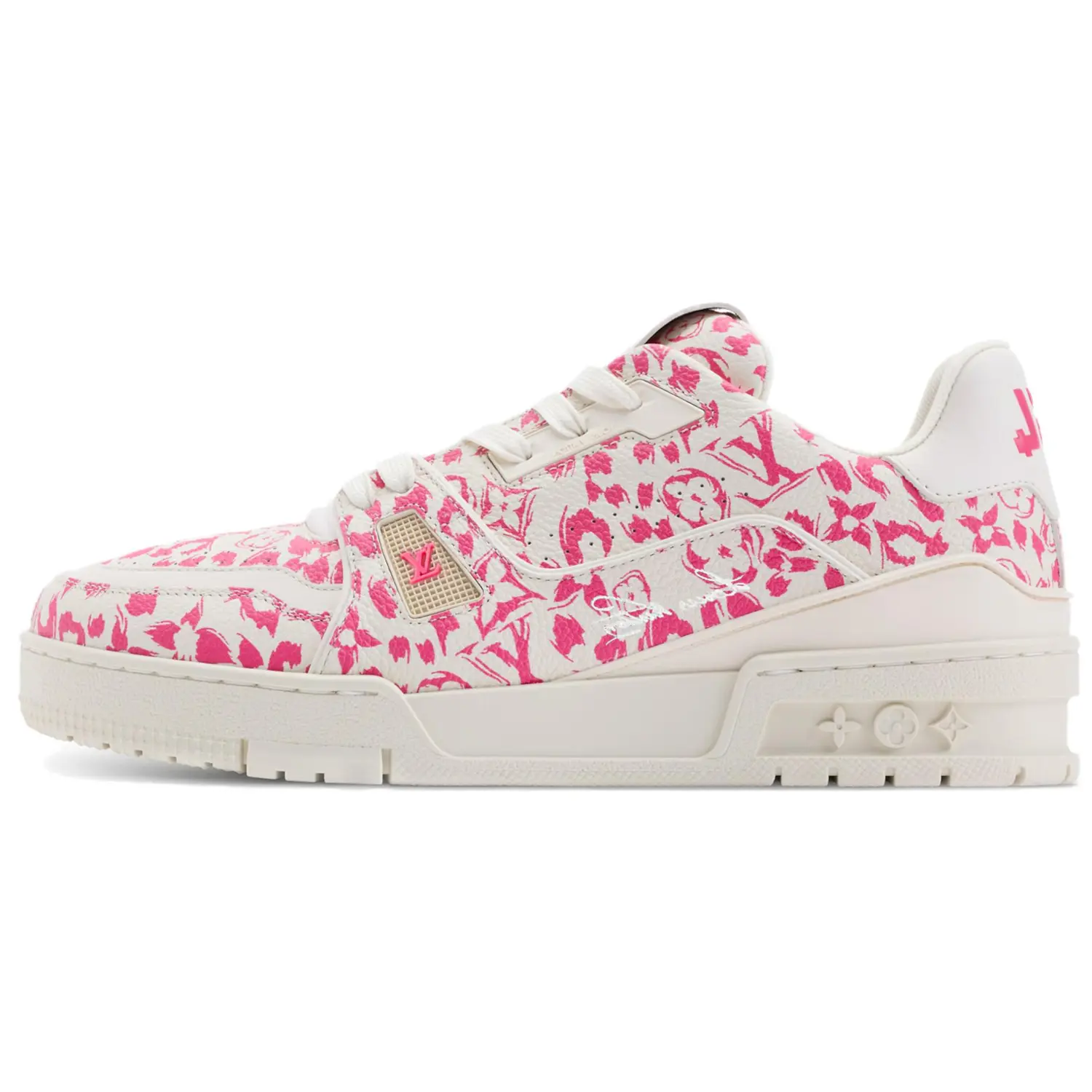LOUIS VUITTON Кроссовки низкие Trainer для скейтбординга женские Pink