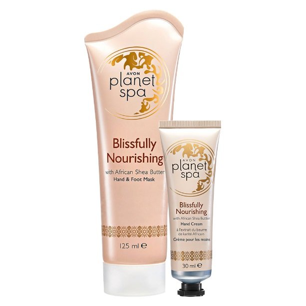 

Набор для рук Avon Planet Spa Blissfully Shea Butter [Крем + Маска]