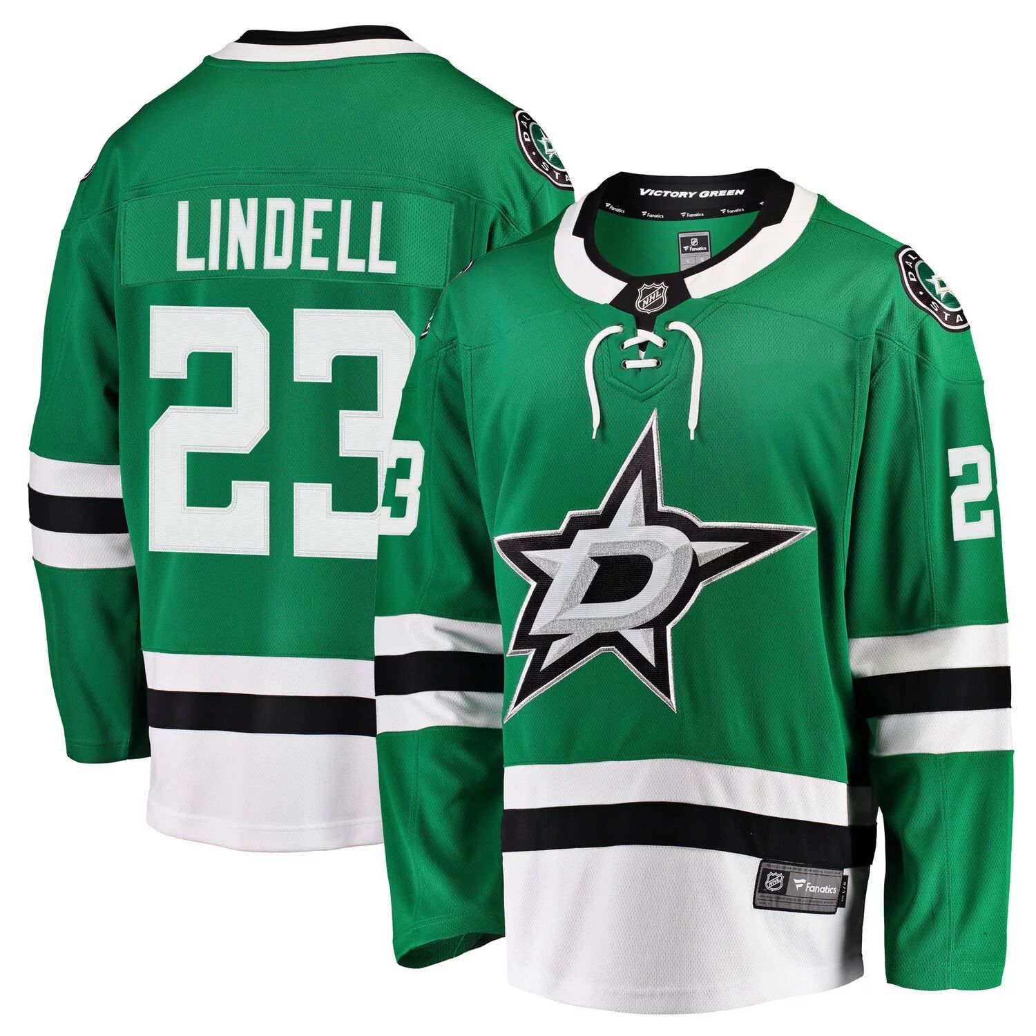 

Мужское зеленое отколовшееся джерси с логотипом Esa Lindell Kelly Dallas Stars Fanatics, Зеленый, Мужское зеленое отколовшееся джерси с логотипом Esa Lindell Kelly Dallas Stars Fanatics