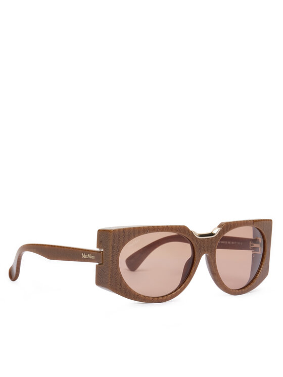 

Солнечные очки MM0123 56E Max Mara, коричневый