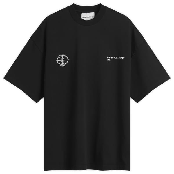 

End. x mki 152010 глобус футболка Mki Miyuki-Zoku, черный