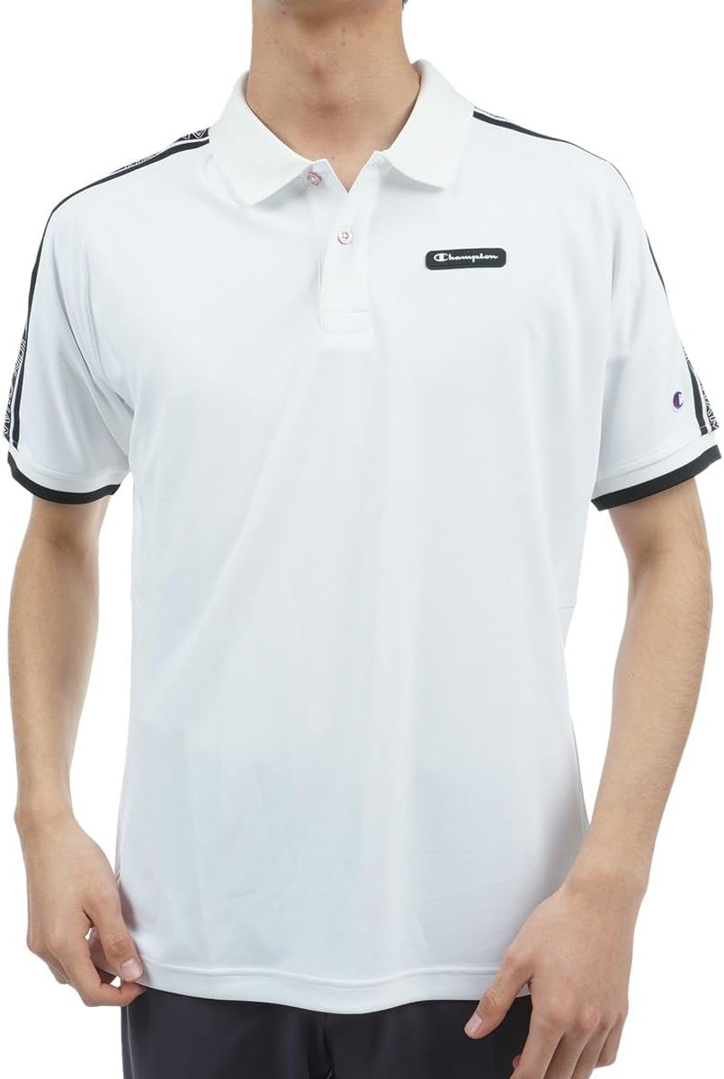 

Мужская рубашка-поло для гольфа Champion, короткий рукав, антибактериальная, влагоотводящая, быстросохнущая, с защитой от УФ-излучения, с логотипом, C3-ZG310, белый