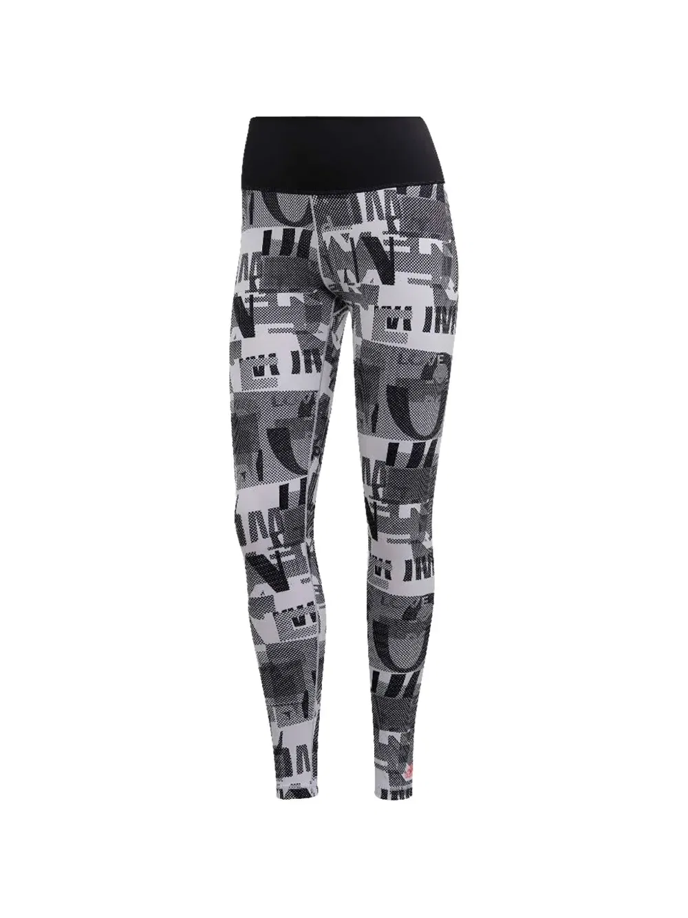 Легинсы Believe This Iterations с принтом Adidas, серый