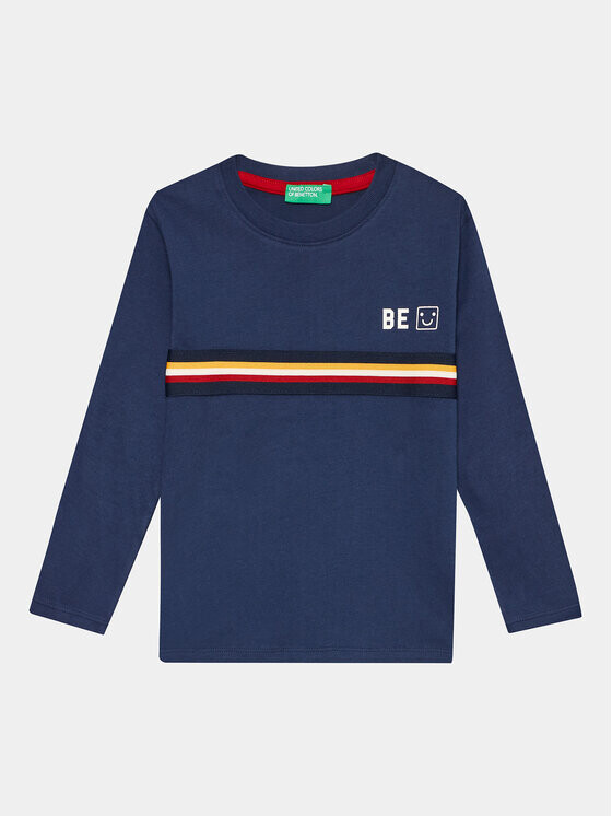 

Блуза стандартного кроя United Colors Of Benetton, синий