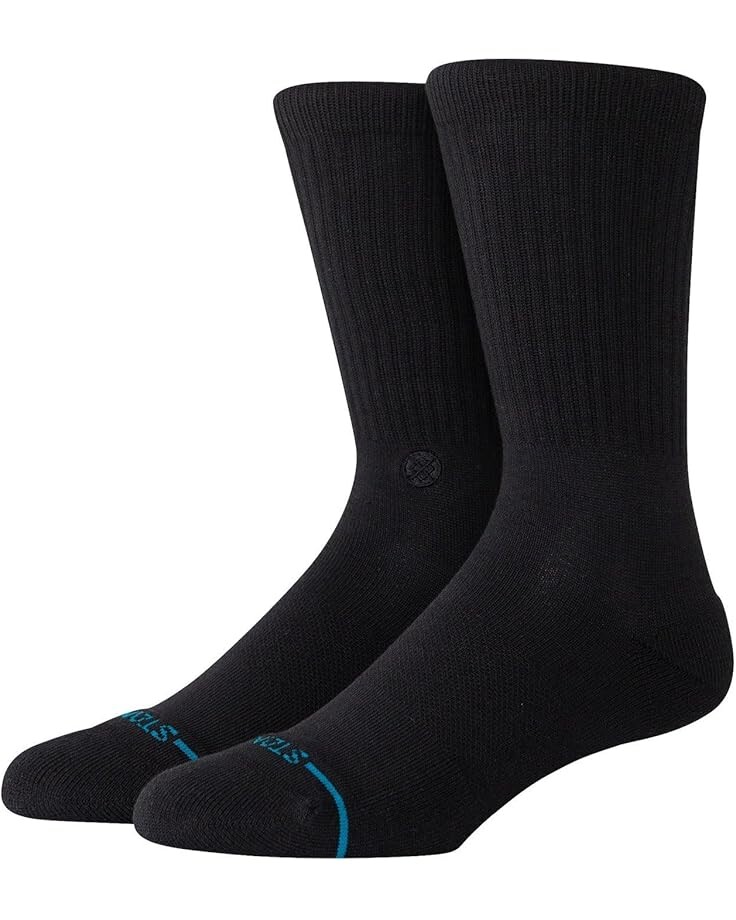 

Носки Unisex Stance Icon Organic Crew, черный