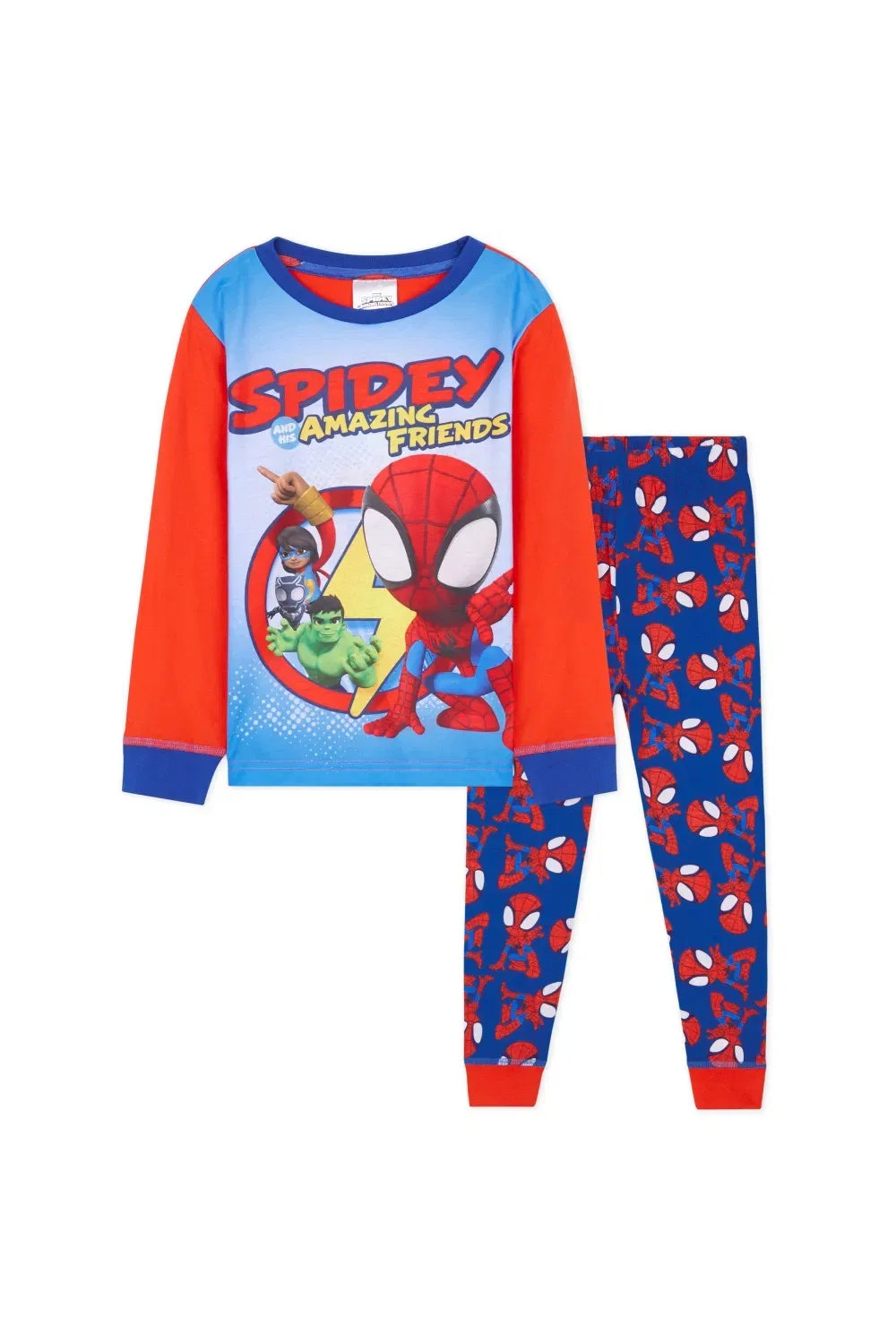 Пижама для мальчиков Spiderman Marvel, мультиколор