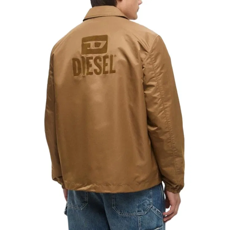Куртка мужская Brown Lapel Moderate Instructor DIESEL — фото 3