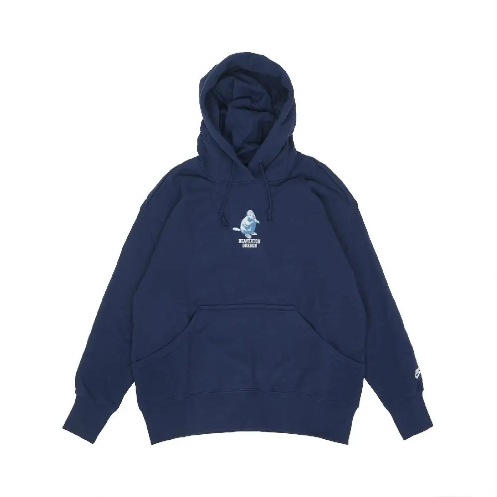 Nike Спортивный свитшот Phoenix Fleece женский deep navy blue — фото 4