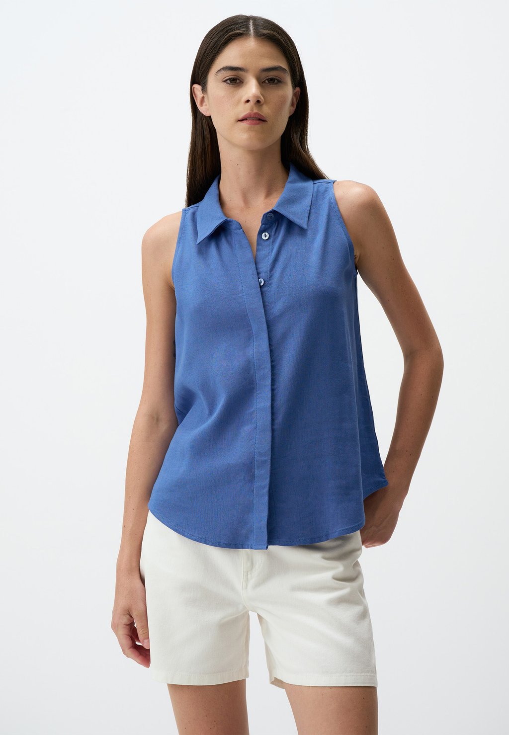 

Топ SLEEVELESS BASIC Jimmy Key, синий