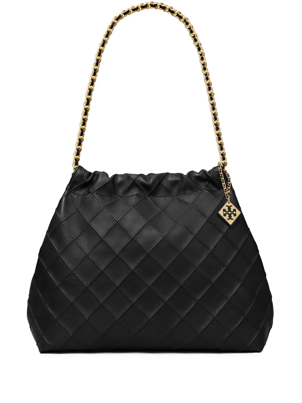 

Сумка-тоут Fleming Soft с кулиской Tory Burch, черный