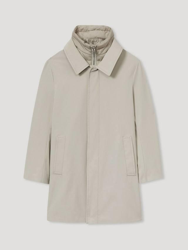 

Детский гибридный жилет Logan снимаемый габардиновый Reiss, Stone