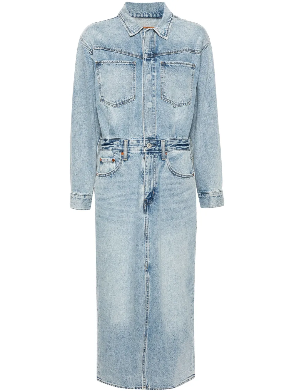 

Платье миди с логотипом Levi's, синий