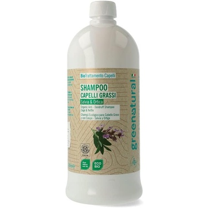 

Шампунь от перхоти «Шалфей и крапива» 1 л Greenatural