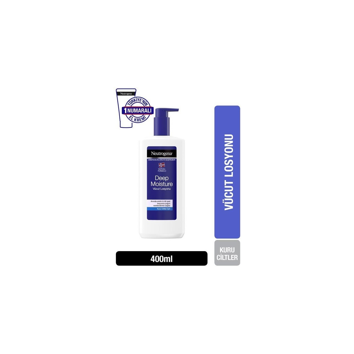

Лосьон для тела Neutrogena Deep Moisture парфюмированный, 400 мл