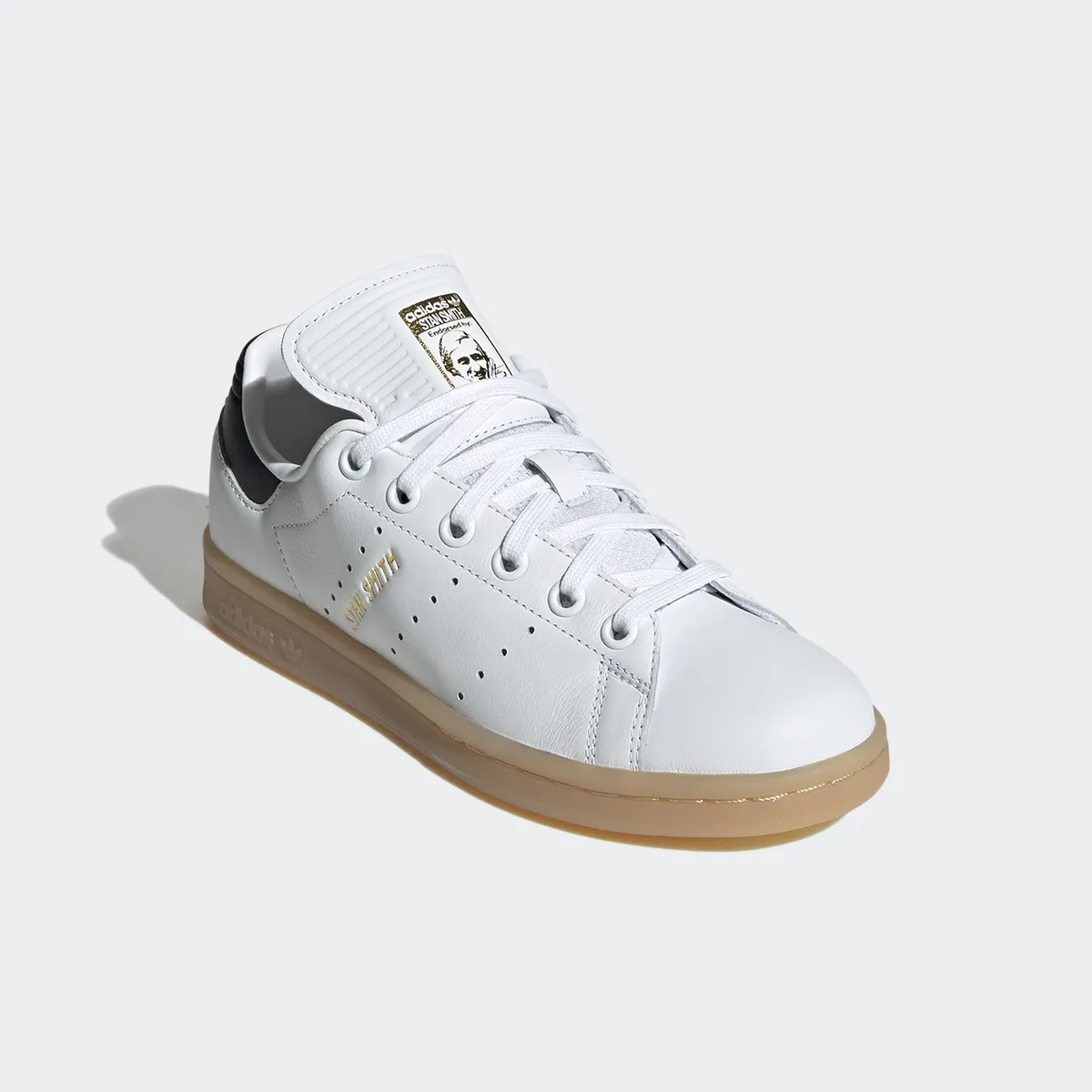 

Кроссовки Adidas Originals "STAN SMITH KIDS", цвет Cloud White / Core Black / Gum 3