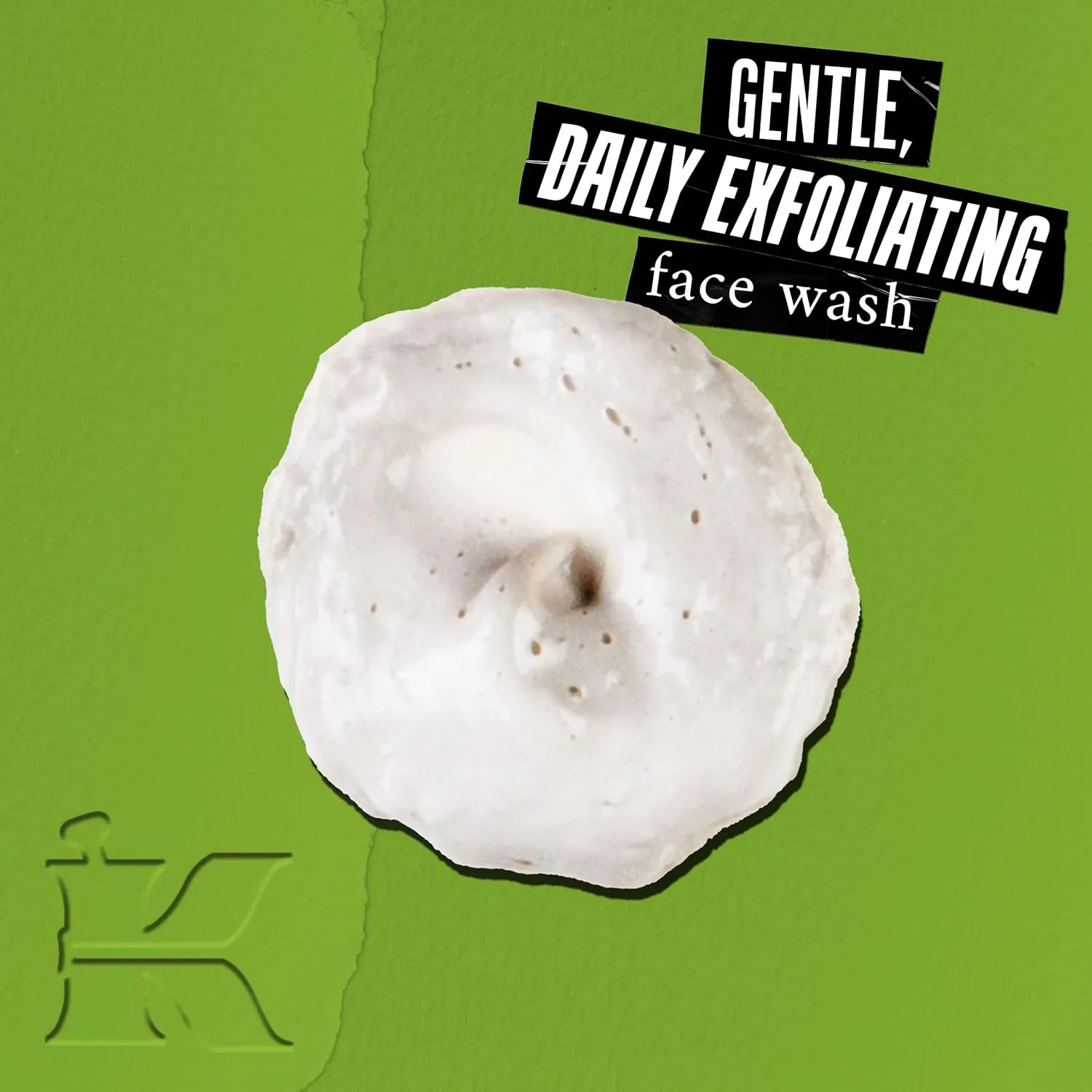 Пилинг Kiehl's — Rare Earth Deep Pore Daily Cleanser, нежное отшелушивающее средство для умывания жирной, 150 мл — фото 2