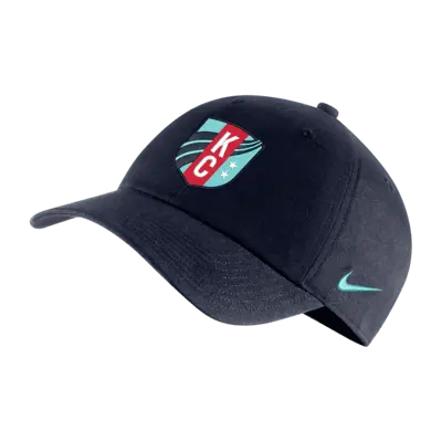 

Бейсболка Nike Kansas City Current Heritage86 NWSL Soccer Cap, темно-синий