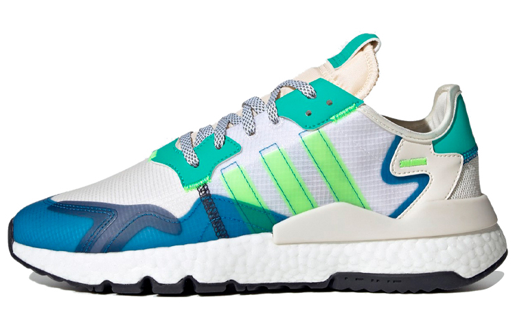 

Кроссовки Adidas Originals Originals Nite Jogger 'White Green Blue', Серый, Кроссовки Adidas Originals Originals Nite Jogger 'White Green Blue'