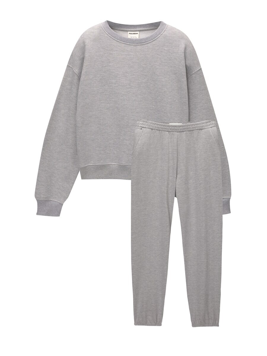 

Спортивный костюм Pull&Bear Sweatsuit, серый
