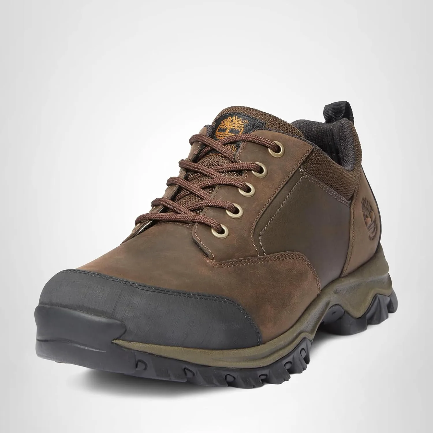 Мужские водонепроницаемые низкие ботинки Timberland Mt. Maddsen, коричневый — фото 2