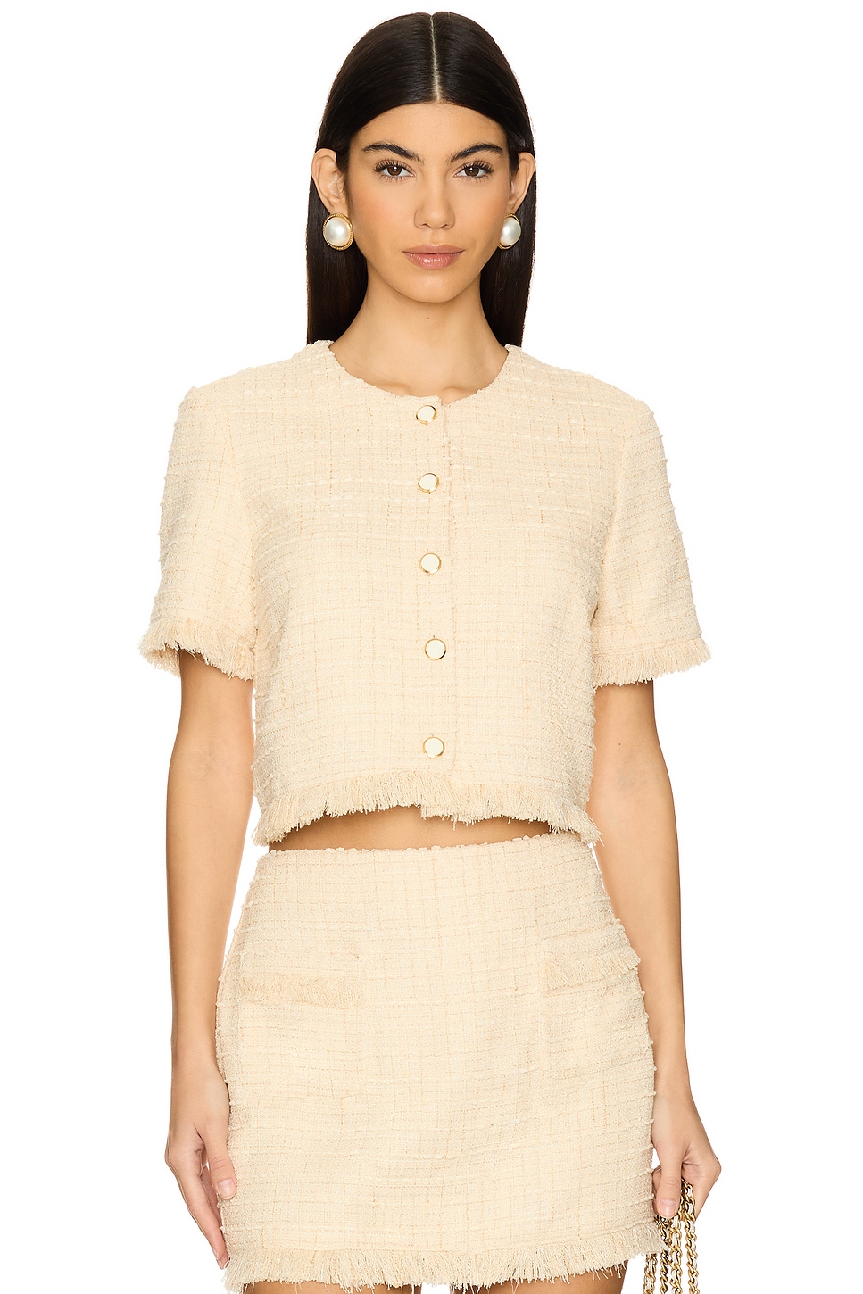 

Топ Andrea от Amanda Uprichard, beige