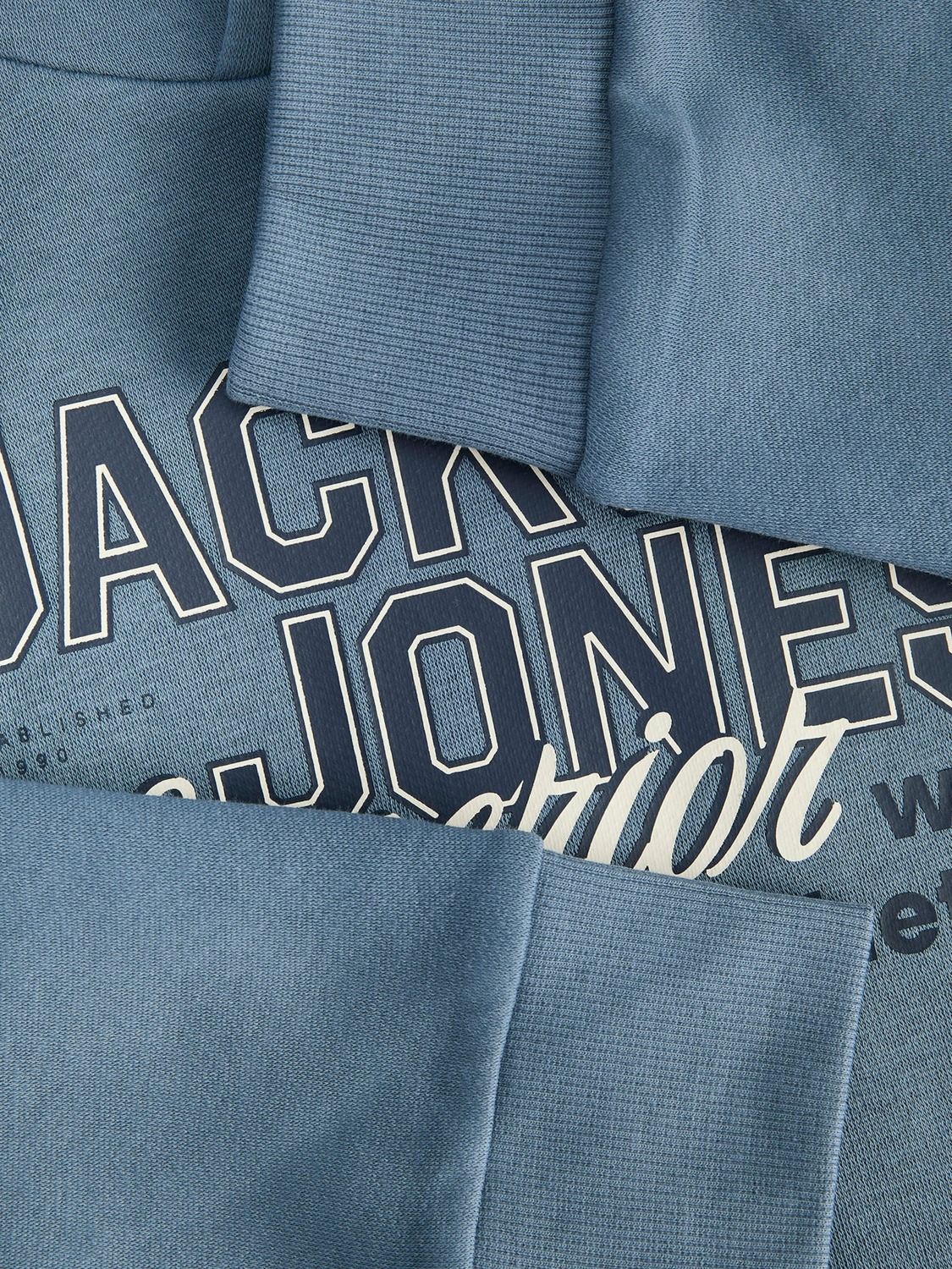 JACK & JONES MINI Толстовка в цвете Navy, темно-синий — фото 4