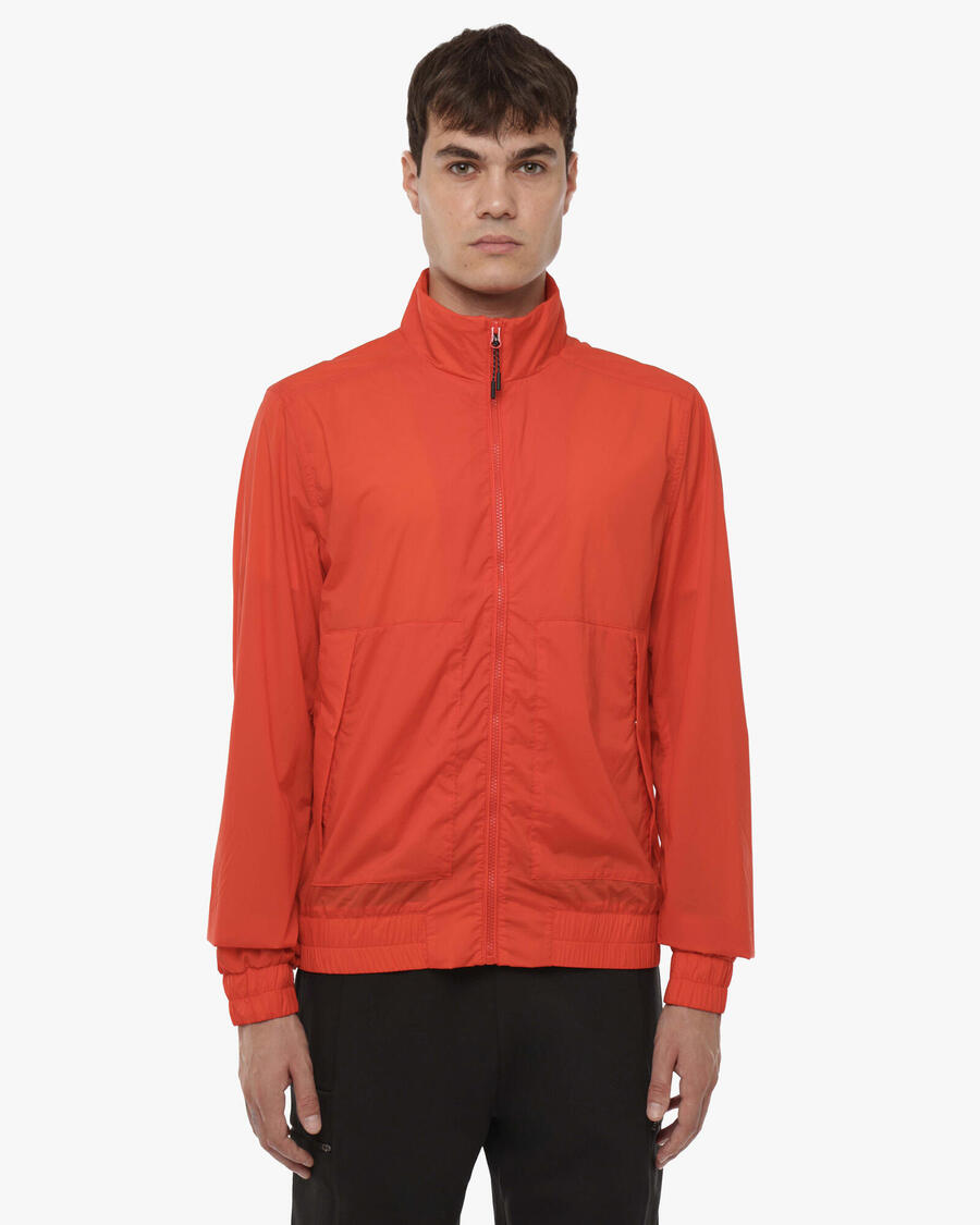 

JAKED Красная синтетическая фитнес-куртка для мужчин