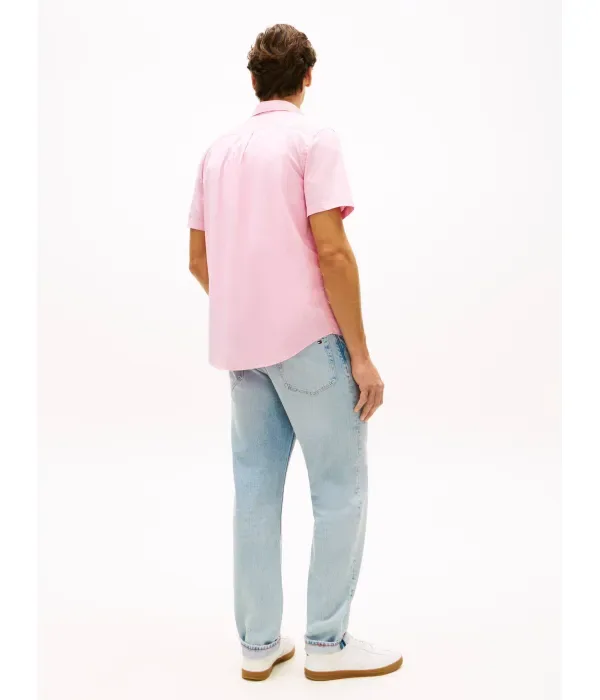Футболка TH FLEX regular fit Tommy Hilfiger, розовый — фото 3