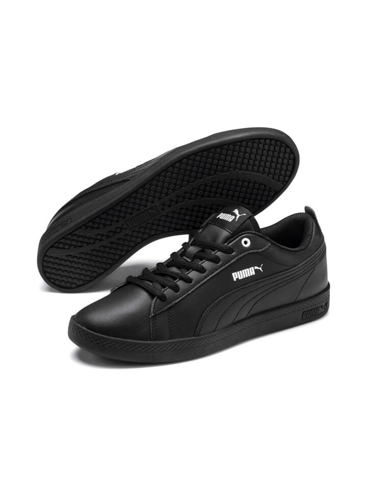 Кроссовки на шнуровке Puma Sneakers Low Smash Wns v2 L, черный