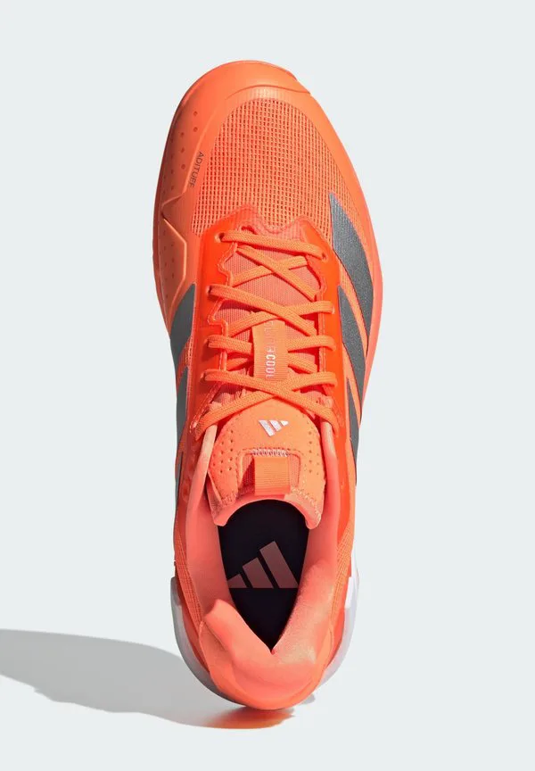 Теннисные кроссовки adizero ubersonic 5 all-court Adidas Performance, Lucid Orange/Silver Metallic/Core Black — фото 3