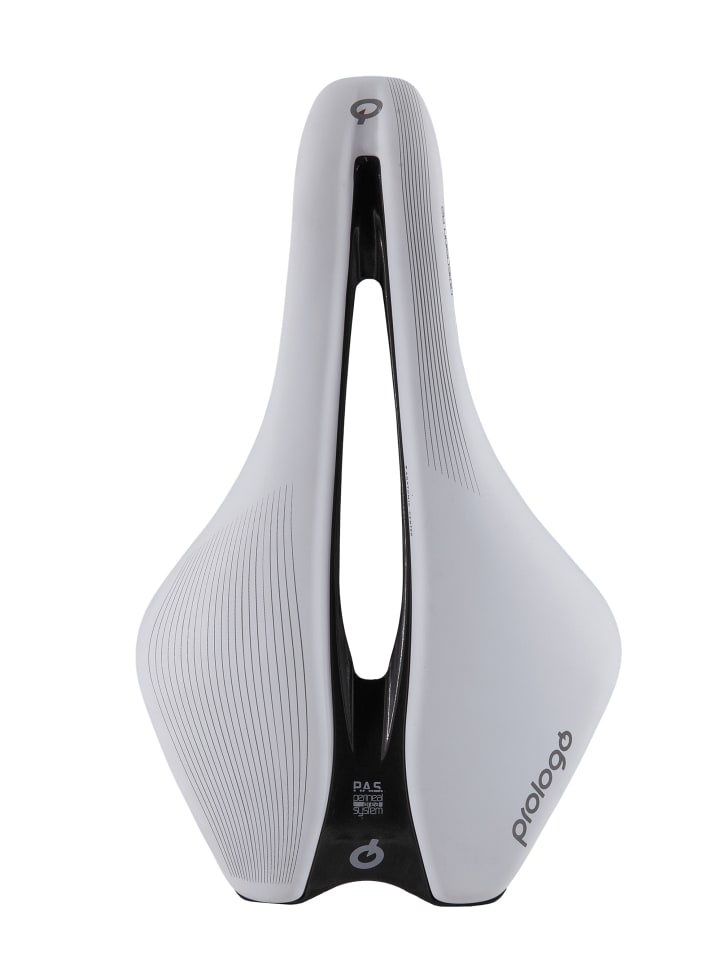 

Prologo Велосипедное седло для шоссейного велосипеда Dimension R2, цвет Nack, белый