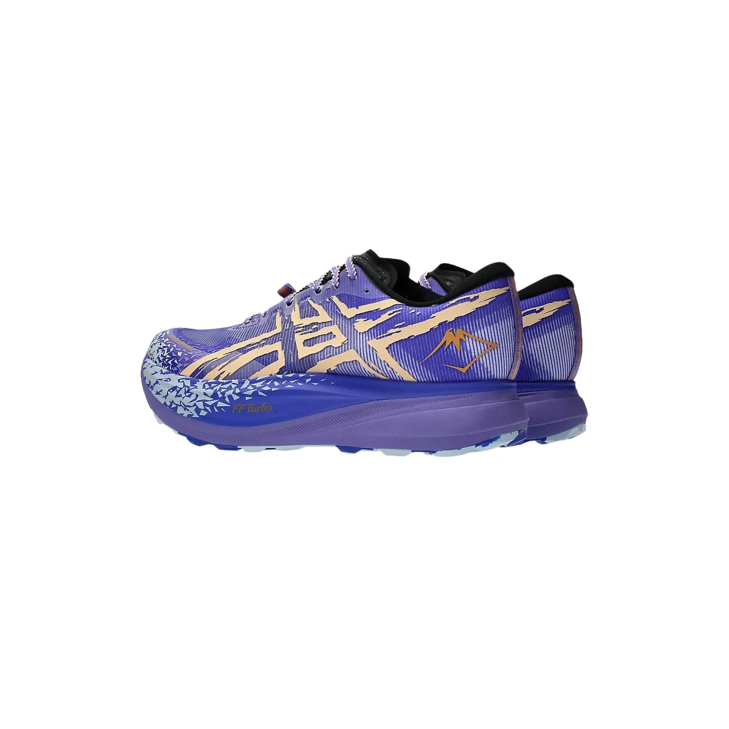 Кроссовки для трейла METAFUJI мужские ASICS, cobalt синий crackle/apricot crumble — фото 4