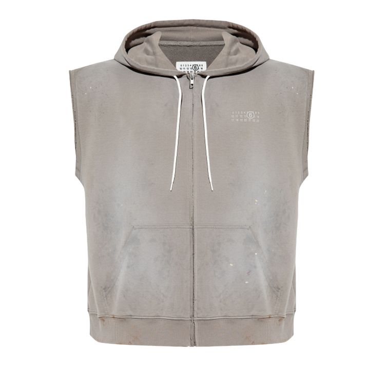 

Куртка MM6 Maison Margiela Sweat Jacket 'Taupe', коричневый