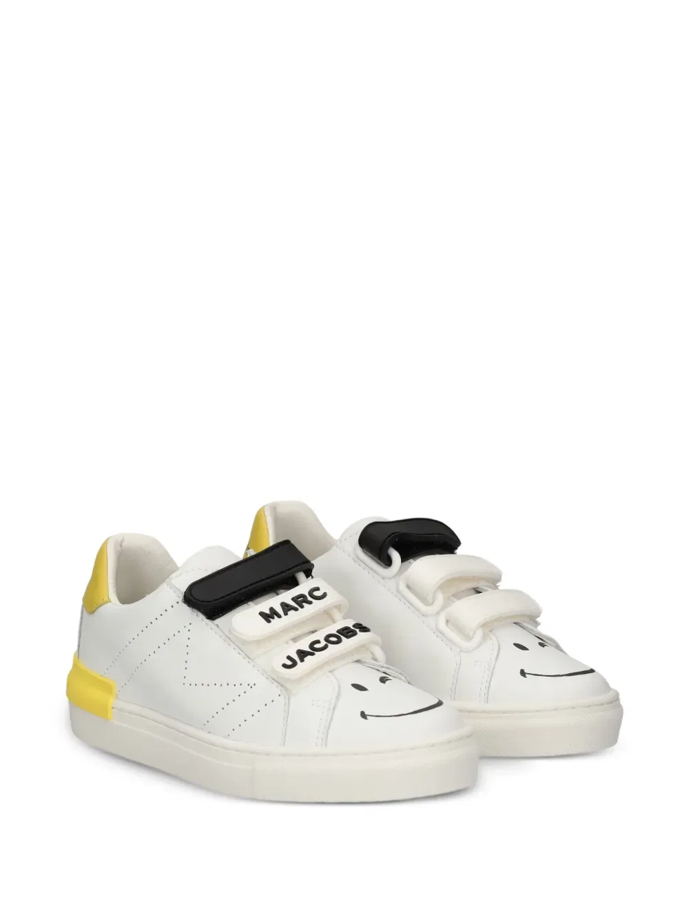 Кроссовки с логотипом X smileyworld Marc Jacobs Kids, белый