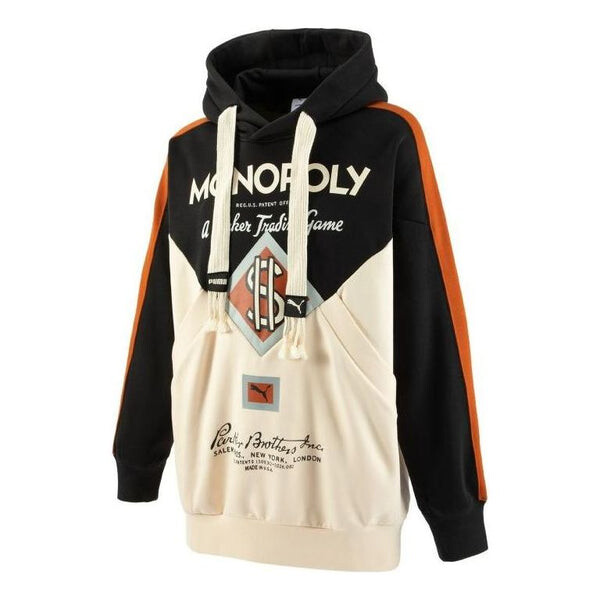 

Толстовка x staffonly x monopoly logo hoodie 'black' Puma, черный