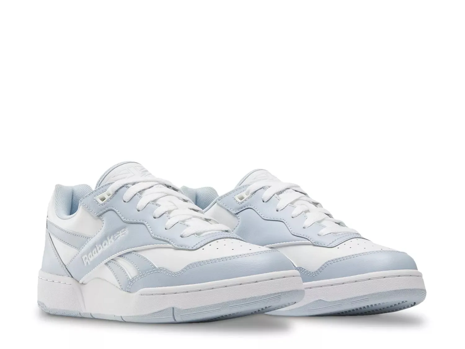 Кроссовки Reebok BB 4000 II — женские, светло-голубые/белые — фото 2