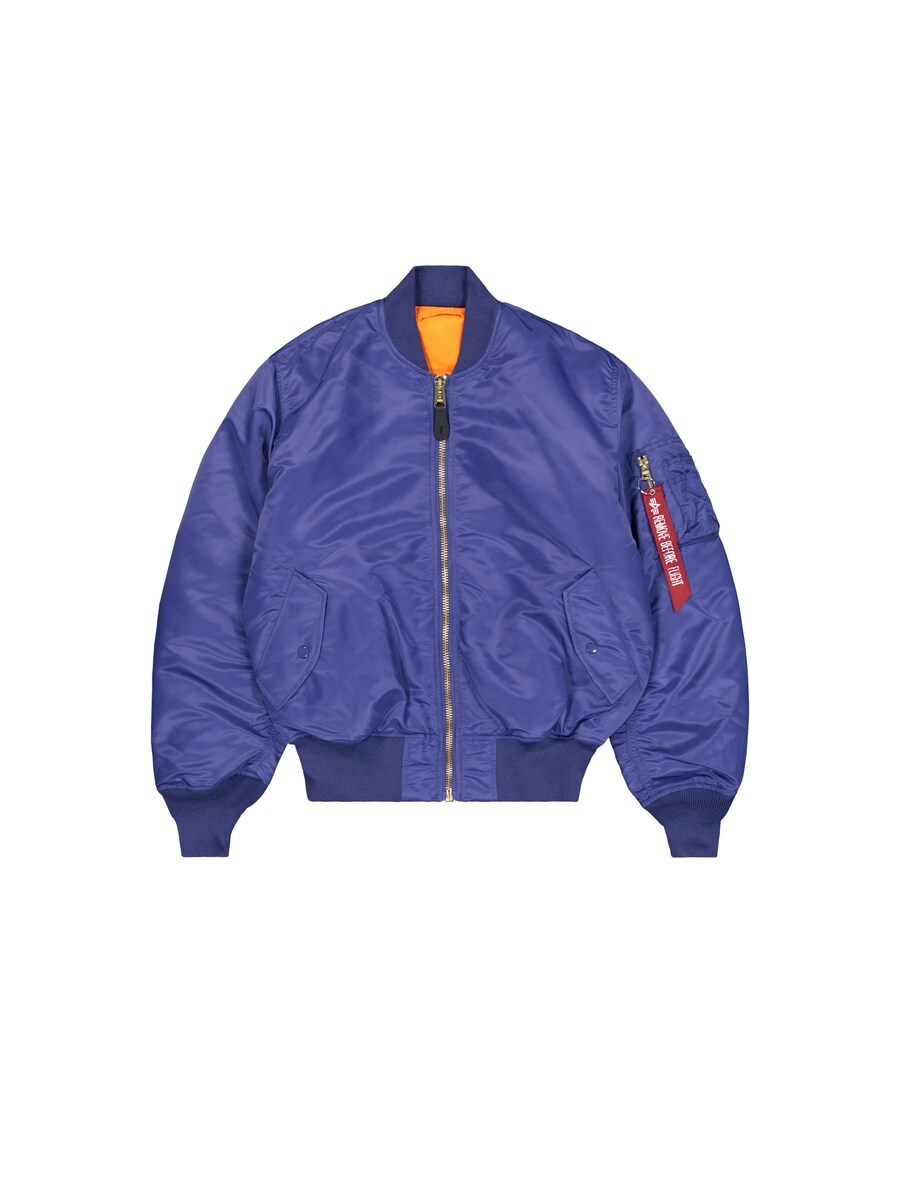 

Куртка межсезонная ALPHA INDUSTRIES MA-1 Heritage, темно-фиолетовый