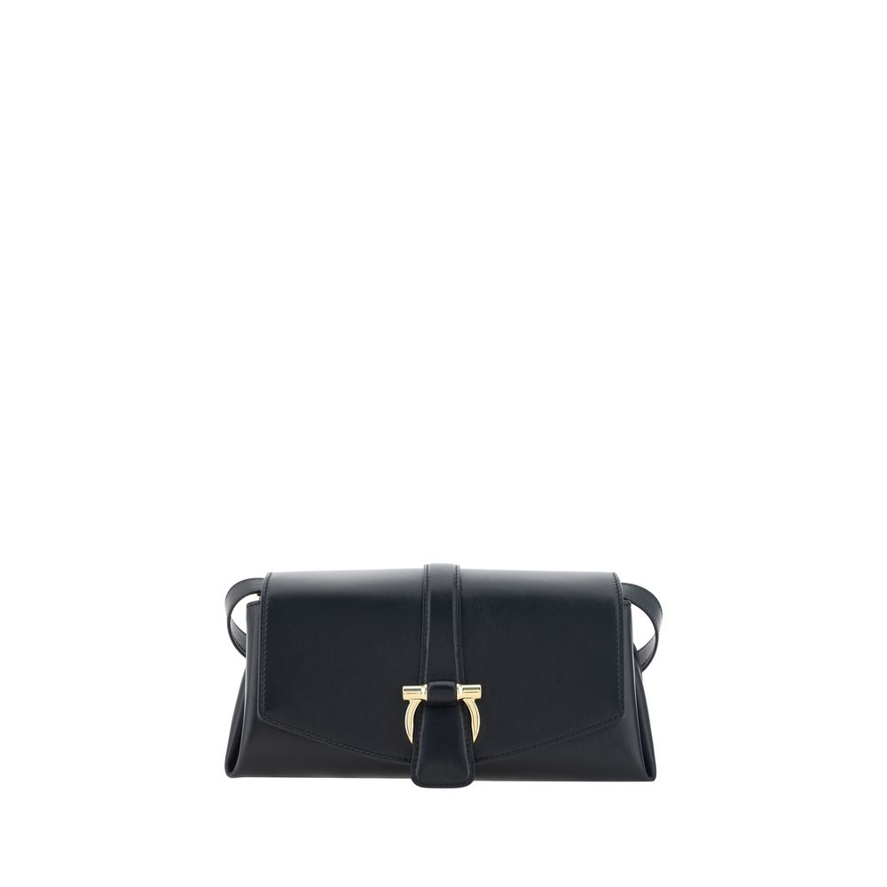 

Женская сумка через плечо Ferragamo с клапаном Salvatore Ferragamo, черный