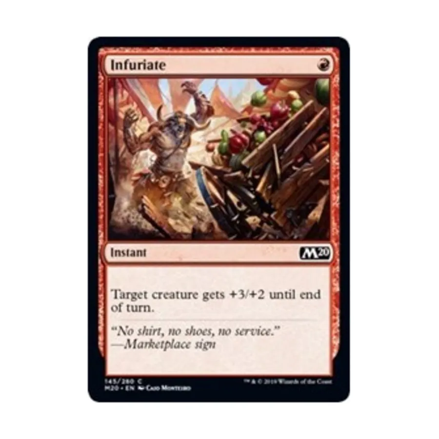 

CCG Разгневать (С), MTG - Core Set 2020