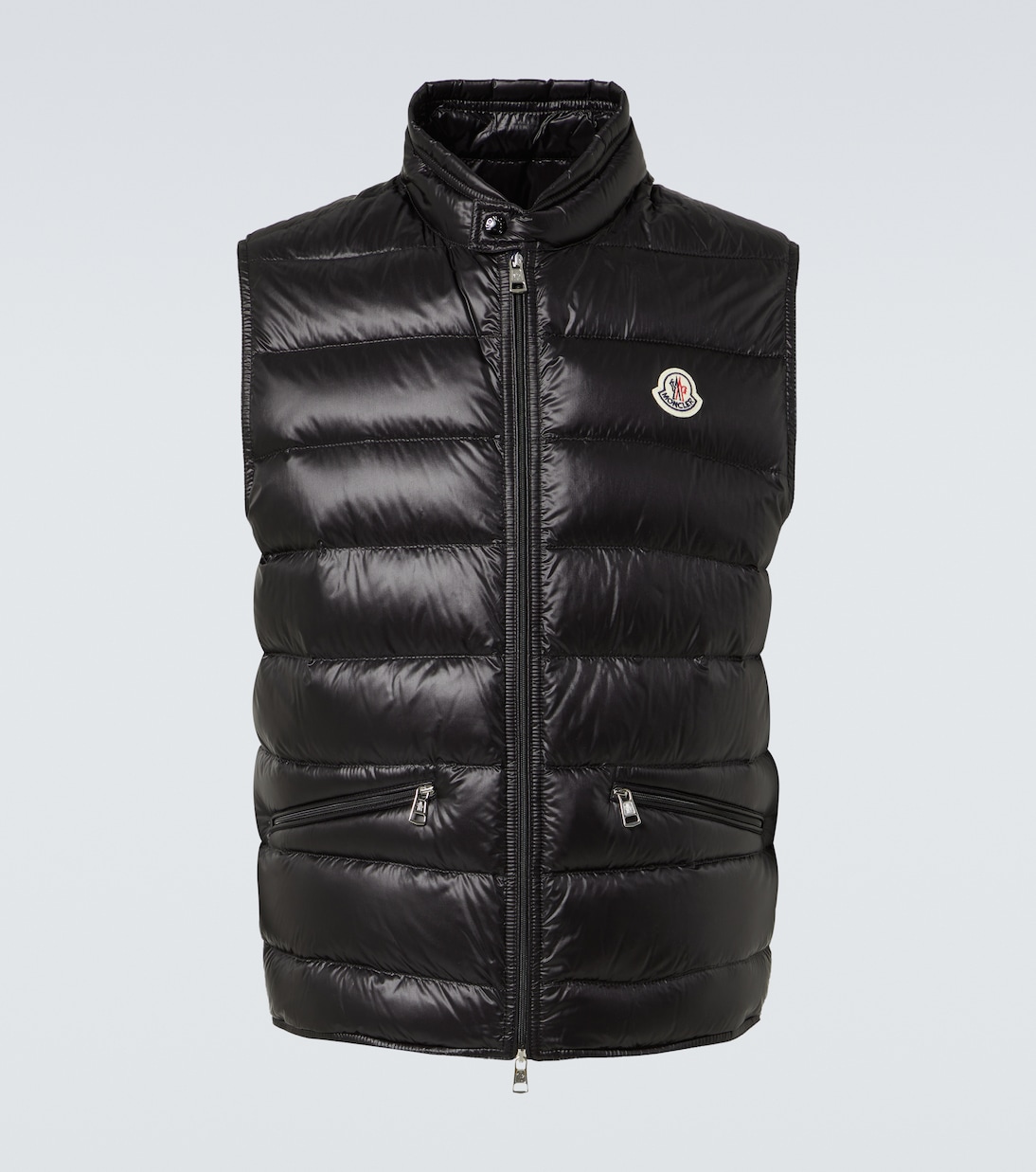 

Пуховая стёганая жилетка Gui Moncler, черный