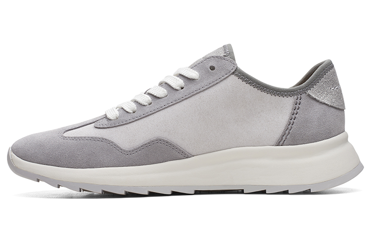 

Кроссовки clarks Lifestyle Shoes Women's Low-top Gray, серый